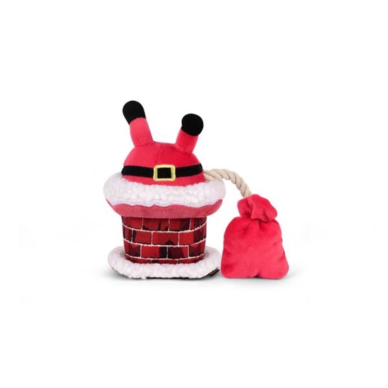 Picture of Merry Woofmas Clumsy Claus – Durable Eco-Friendly Dog Toy